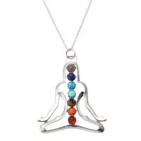 Yoga Pendant Chakra Necklace