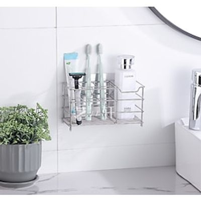 Toothbrush Holder and Bathroom Accessories 4 Slots Tooth Brushes Holder for Bathroom Lightinthebox