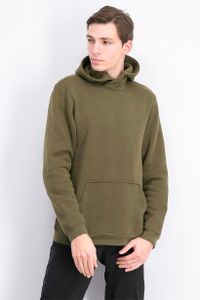 Mens Fleece Hoodie  Native Green