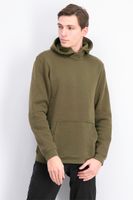 Mens Fleece Hoodie  Native Green - thumbnail