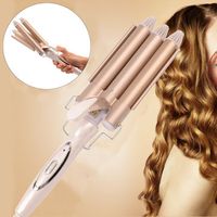 3 Barrels Hair Curler Automatic Ceramic Large Wave Perm Splint Curling Rollers Iron Styling Tools