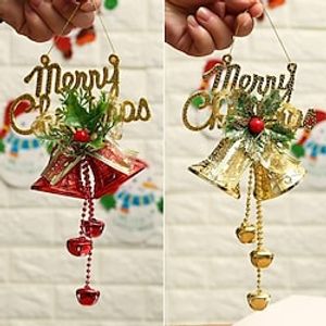 Christmas Pentagram Bell Wind Chime Handmade Gift Dream Catcher Ornament Wall Hanging Outdoor Decor 27x6cm10.63x2.36inch Lightinthebox