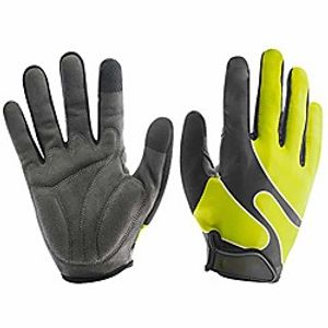 cycling gloves,for menwomen full finger touch screen suitable for mountain bike motorcycle road bicycle dirt bike skateboard work outdoor sports gloves,green,m Lightinthebox