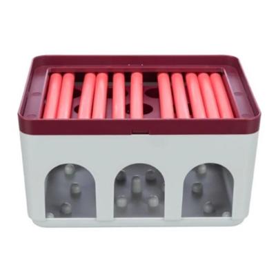 Trixie Cat Activity Rod Box Strategy Game - Red 20X12X16Cm