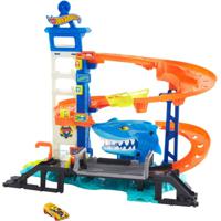 Hot Wheels Attacking Shark Escape Playset Hdp06 - thumbnail