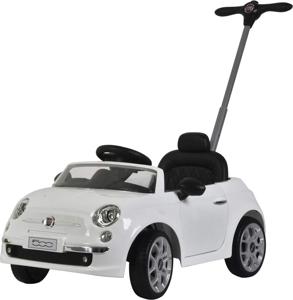 Fiat 500 Handle Push Car - White (UAE Delivery Only)