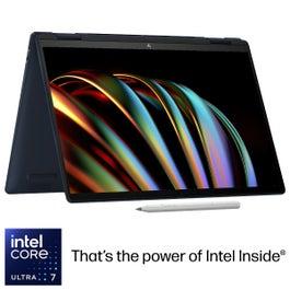 HP Envy x360 14-FC0036NE Intel® Core™ Ultra 7-155U Laptop, 16GB RAM, 1TB SSD, Intel Graphics 14-inch 2.8K OLED Windows 11 Home Convertible Laptop - Blue HP Envy x360 14-FC0036NE Intel® Core™ Ultra 7-155U Laptop, 16GB RAM, 1TB SSD, Intel Graphics 14-inch 2.8K OLED Windows 11 Home Convertible Laptop - Blue