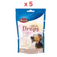 Trixie Milch Drops Dog Treats 200G Pack Of 5 Trixie Milch Drops Dog Treats 200G Pack Of 5