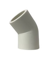 Homesmiths Elbow-45 TH-THAI White 1/2 inch