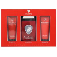 Tonino Lamborghini Sportivo L.S Coll 3Pcs Edt 125Ml + Shower Gel 100Ml + Asb 100Ml Set