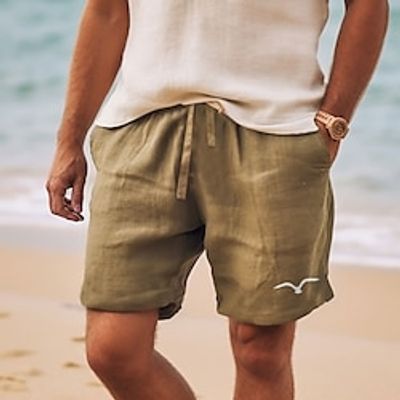 Men's Shorts Summer Shorts Beach Shorts Print Drawstring Elastic Waist Bird Comfort Breathable Short Outdoor Holiday Going out Cotton Blend Hawaiian Casual White Pink miniinthebox Men's Shorts Summer Shorts Beach Shorts Print Drawstring Elastic Waist Bird Comfort Breathable Short Outdoor Holiday Going out Cotton Blend Hawaiian Casual White Pink miniinthebox