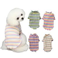Pet Dog Clothes Puppy Vest T-shirt Shirt Cute Pajamas Winter Pet Clothes Dog Clothes Bottoming Shirt dog costume puppy clothes Lightinthebox - thumbnail
