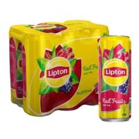 Lipton Non Carbonated Red Fruit Ice Tea Drink 315 ml x 6