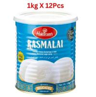 Haldirams Classic Rasmalai - 1 Kg Pack Of 12 (UAE Delivery Only)