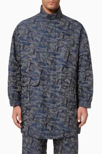 EA Camo Jacquard Pea Coat