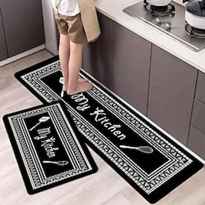 Kitchen Mat Geometric Non-Slip Oil Proof Rug Indoor Outdoor Mat Bedroom Decor Bathroom Mat Entrance Rug Door Mat Lightinthebox