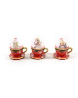 Mercury M Home Assorted Resin Snowball Cup 4.3 x 5 x H7 cm Assorted 1 Piece