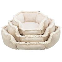 Trixie Boho Basket Bed For Dogs - Beige, 65X65Cm