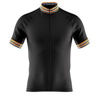 21Grams Men's Short Sleeve Cycling Jersey Summer Spandex Polyester Black Stripes Bike Jersey Top Mountain Bike MTB Road Bike Cycling Quick Dry Moisture Wicking Breathable Sports Clothing Apparel Lightinthebox - thumbnail
