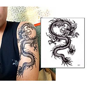 1 pcs Temporary Tattoos Waterproof / Non Toxic Paper Tattoo Stickers / Lower Back miniinthebox