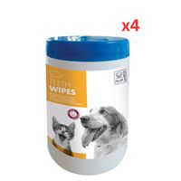 M-PETS Teeth Wipes 40pcs (Pack of 4)