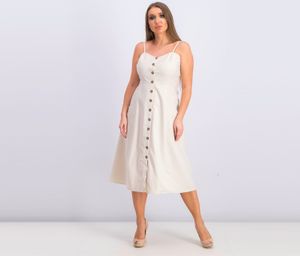 Womens Hollie A-Line Dress  Ivory