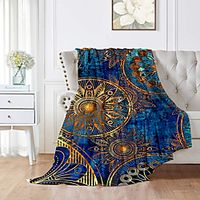 Bed Blankets  Sofa Throw  Multifunctional Blankets, Galaxy  Animal Flannel Toison Warmer Comfy Super Soft Blankets Lightinthebox - thumbnail