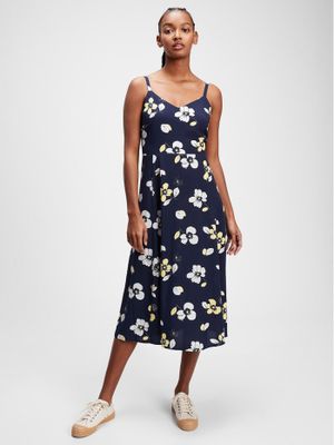 Print Cami Midi Dress Print Cami Midi Dress