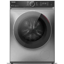 Toshiba 10Kg 1400 RPM, 16 programs , Front Load Washing Machine, Silver , Remote ,Wi Fi, Temp and Spin speed selection