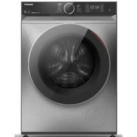 Toshiba 10Kg 1400 RPM, 16 programs , Front Load Washing Machine, Silver , Remote ,Wi Fi, Temp and Spin speed selection