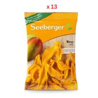 Seeberger Mango Stripes, Dried 13X100G