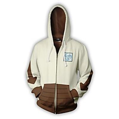 Inspired by Avatar:The Legend of Korra Appa Anime Cosplay Costumes Japanese Cosplay Suits Hoodie For Women's Men's miniinthebox