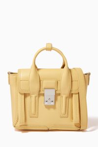 Pashli Mini Satchel Bag in Smooth Leather