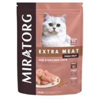 Miratorg Extra Meat With Chicken For Sterilised Cat Dry Food - 2.1Kg