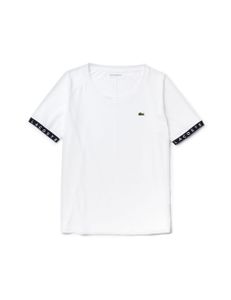 Lacoste Sport Flowing Lettered Sleeve Tennis T-Shirt