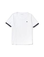 Lacoste Sport Flowing Lettered Sleeve Tennis T-Shirt - thumbnail