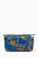 Crossbody Bag in Baroque Print Quilted Nylon Crossbody Bag in Baroque Print Quilted Nylon