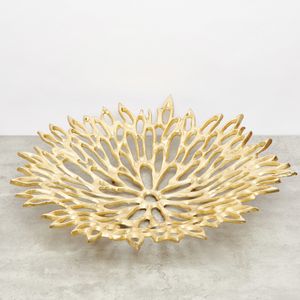 Round Metallic Bowl - 57 cms