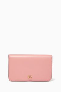 Slim Wallet in Colour-block Leather