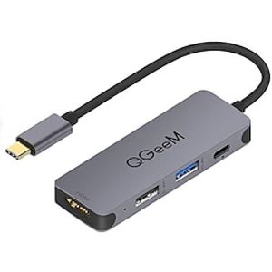QGeeM-USB C Network Hub for Macbook Pro Multi USB 3.1 Type-C Hub 3.0 2.0 HDMI Adapter PD Dock for Huawei Mate 20 Pro OTG Splitter Lightinthebox