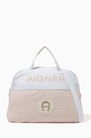 Logo Diaper Bag in Polyester - thumbnail