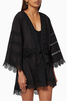 El Rincon Kimono in Cotton El Rincon Kimono in Cotton