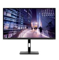 Lenovo N27p 27 inch 4K UHD 3840 x 2160 Flat Monitor, Anti-glare, HDMI, DP, USB-C, Adjustable - 67C3GAC4AE - thumbnail