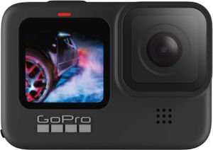 GoPro HERO9 Waterproof Action Camera With Front LCD ,Touch Rear Screens, 5K Ultra HD Video, 20MP Photos, 1080p Live Streaming, Webcam And Stabilization