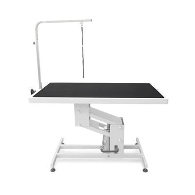Aelous Hydraulic Table With Single Arm,Black Single Side Top-96X65 X(51.5-101)Cm