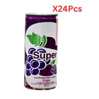 Super Grape Carbonated Drink 250ML X 24Pcs