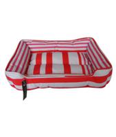 Nutrapet Cat Bed Barcode Red Stripe 52X42X10