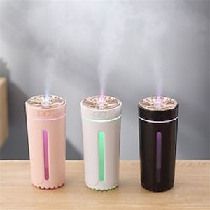 Portable 300ml Ultrasonic Humidifier USB Car Air Freshener Mist Maker Fogger With Colorful LED Night Light Home Aroma Diffuser Lightinthebox