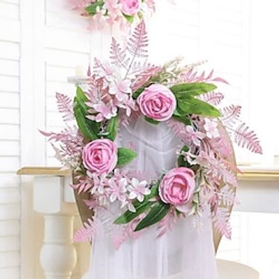 1PC Simulation Persian Lavender Olive Branch Suitable For Home Courtyard Garden Wedding Party Decoration Lightinthebox