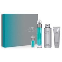 Perry Ellis 360° (M) Set Edt 100ml + Body Spray 200ml + Edt 7.5ml + Sg 90ml